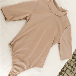 PLT Mock Neck Bodysuit